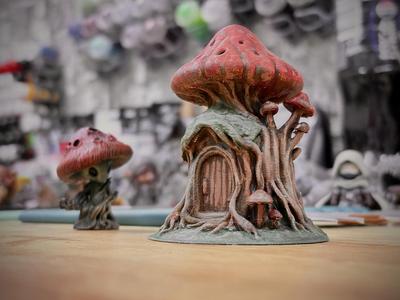 Myconid Village house DnD Pathfinder 