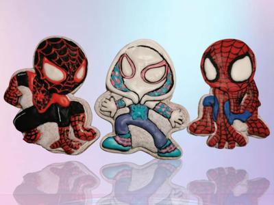 spiderman spin ghost spider cutter cookies 