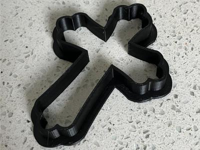 Easter Cross Cookie Cutter - Happy Easter!!!!