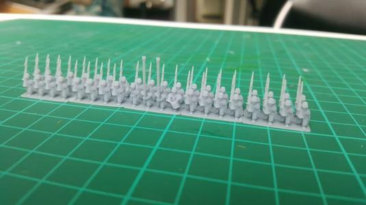 6-15mm ACW Infantry Regiment in Greatcoats & Blender File ACW-2