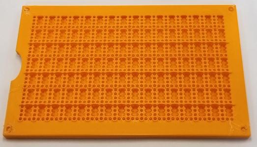 Pixel Art Slate for tactile graphics