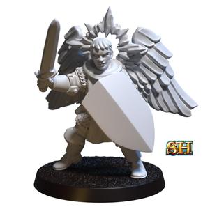 Aasimar Paladin Miniature STL