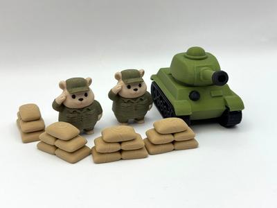 Hamster Battalion – Mini Tank Crew Diorama