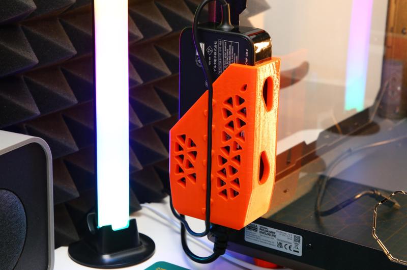 Holder for enclosure mini power