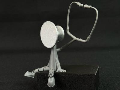 Articulated Flexi Stethoscope Doctor Gift Buddy