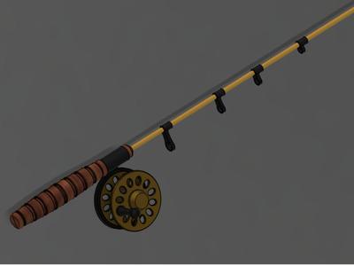 Childs Toy Fishing Rod