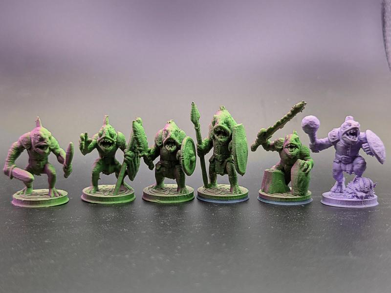 Swamp Soldier Pack - Dnd, TTRPG miniature