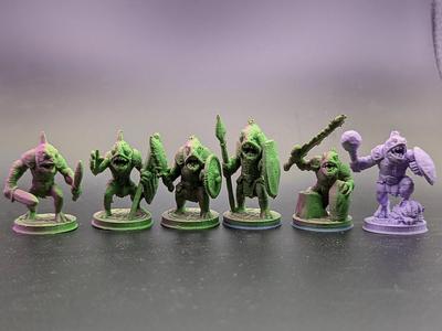 Swamp Soldier Pack - Dnd, TTRPG miniature