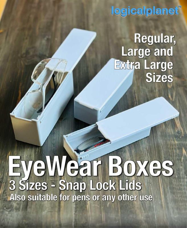 EyeWear Cases - with Snap Lock Lids