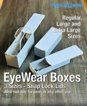 EyeWear Cases - with Snap Lock Lids