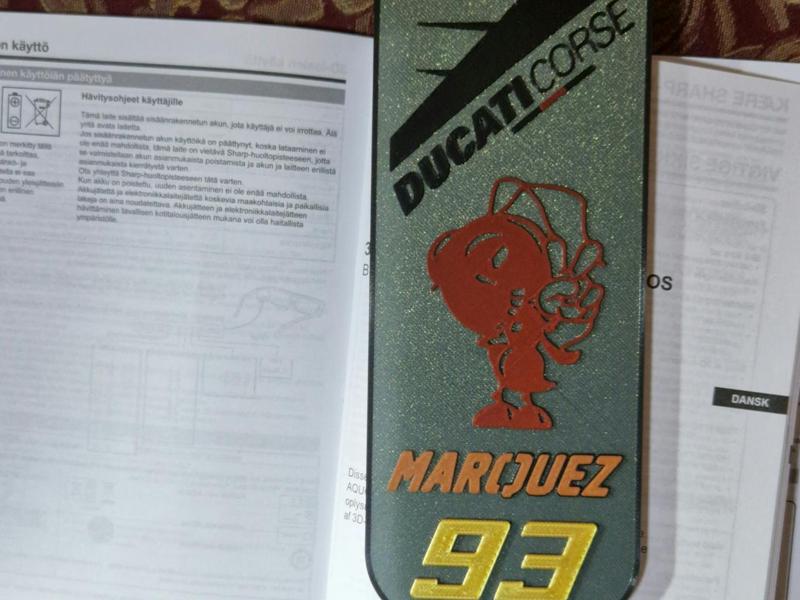 Custom Ducati Corse / Marquez 93 Bookmark