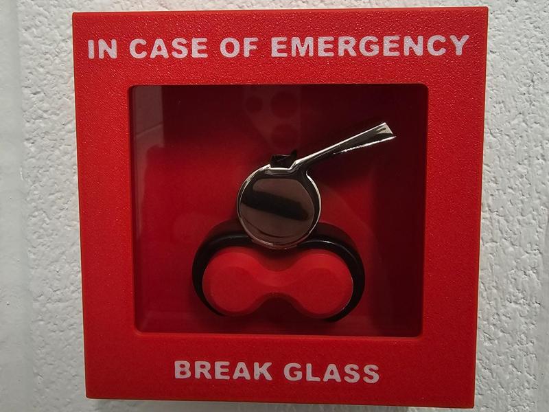 Hockey Referee Emergency Whistle Box
