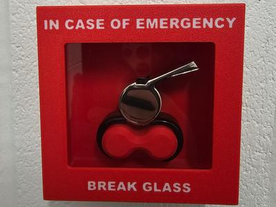 Hockey Referee Emergency Whistle Box