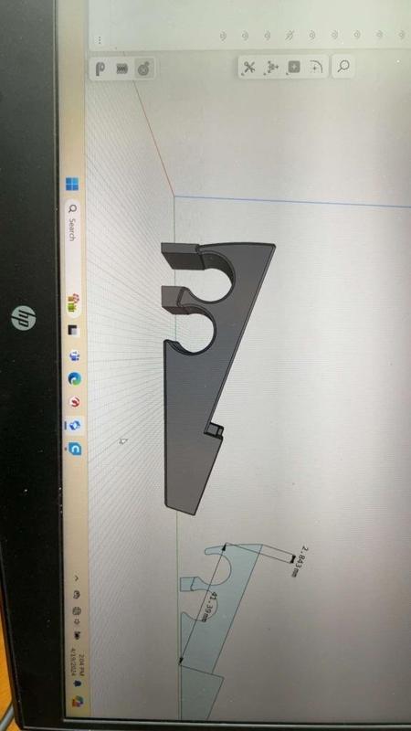 Onefinity Foreman dragchain clips for coolant hose 
