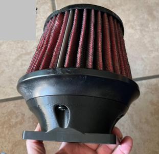 apexi air filter adapter