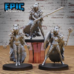Boar Coat Warrior Lady Set / Viking Fighter / Female Seafarer / Norsemen Guard / Northern Humanoid Army / Norse Raider /  Winter & Snow Encounter