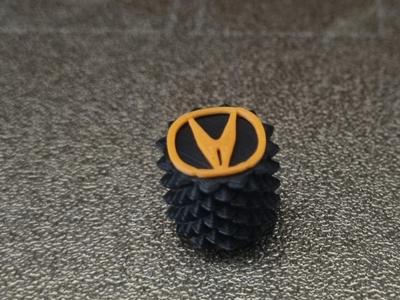 Tire valve cap ACURA logo