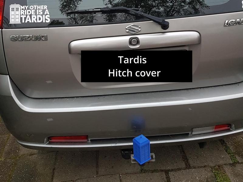 Hitch Cover Tardis Doctor Who