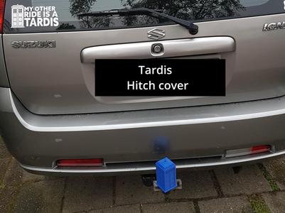Hitch Cover Tardis Doctor Who