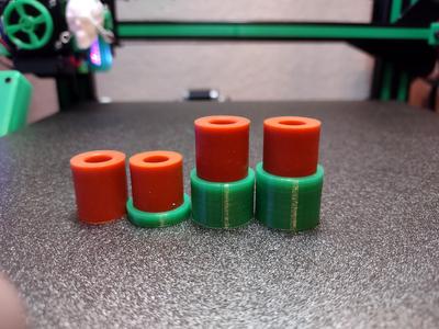 Heated Bed Silicone Mount Spacers
