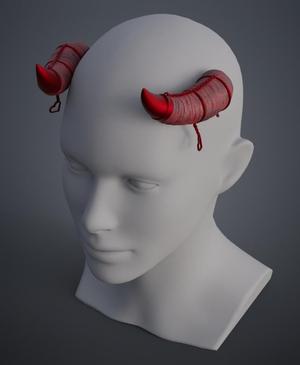 Heart Chain Horns