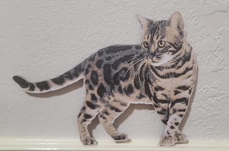 Bengal Hueforge Wallart