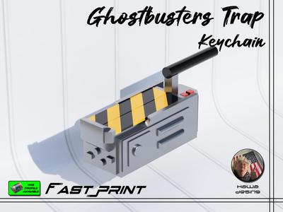 Ghostbusters Trap Keychain
