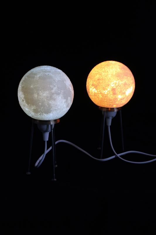 Lithophane Solar System (E27)