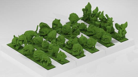 Warmaster Goblin Squig Herd