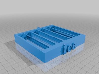 Water Bottle Ice Tray