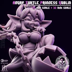 Angry Turtle Princess Goblin