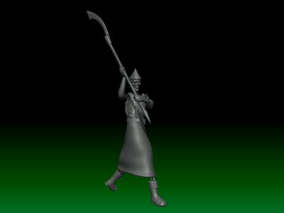 Ancient Skeleton With Great Weapon