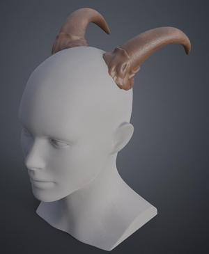 Succubus horns