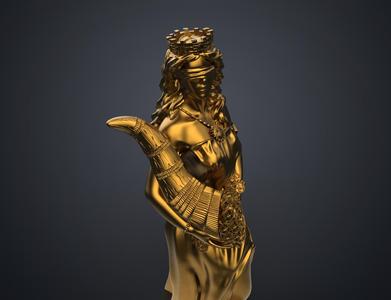 Statue of the Goddess of Fortune
