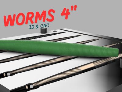 Worms type Senko 4"