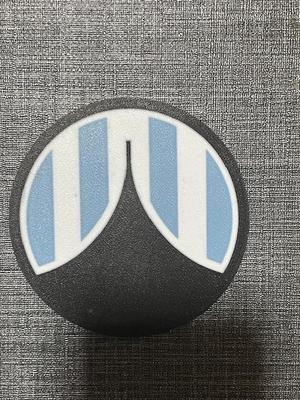 FC Slovan Liberec nové logo tácek/coaster