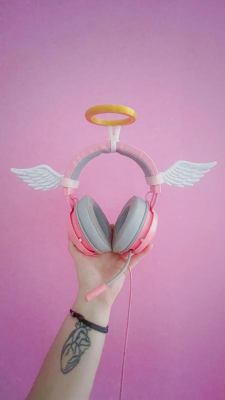 Angelic headset attachment
