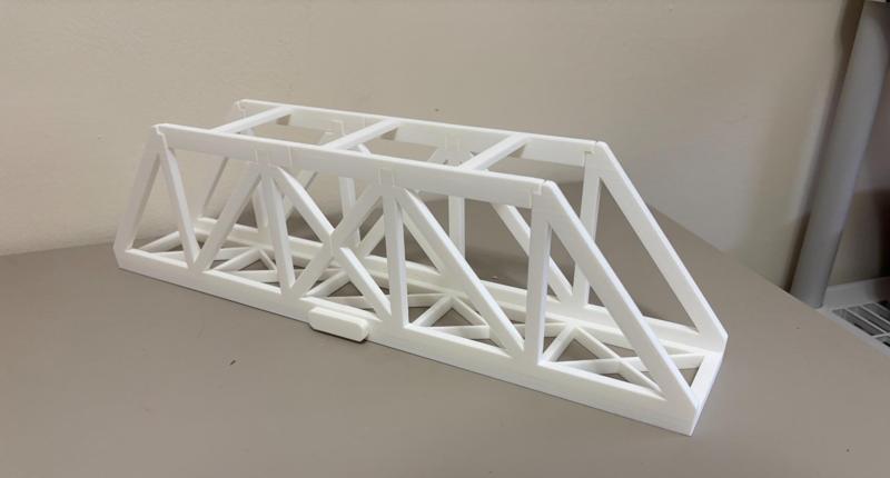 Model Truss Bridge (OH, OO Scale)