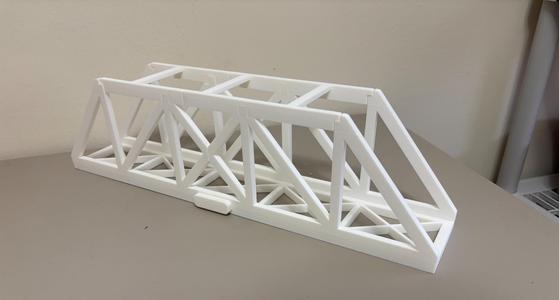 Model Truss Bridge (OH, OO Scale)
