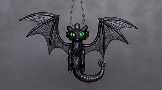 Nightwing Dragon Pendant