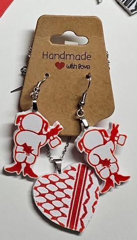 Handala girl jewelry set 