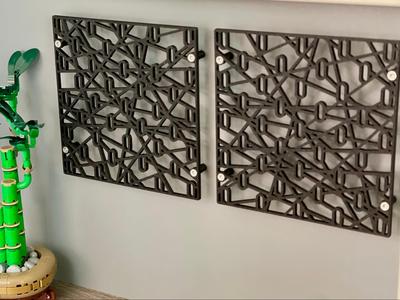 Skadis Ikea Wand 180x180mm  Modular Panel “LASER”