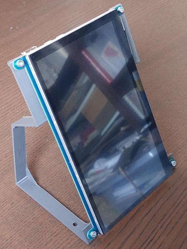 Vertical Stand for Elecrow 7" Touchscreen (Display-C)
