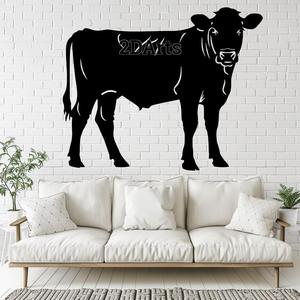 Cow 2D Wall Art/Window Art - Add Rustic Charm to Your Home