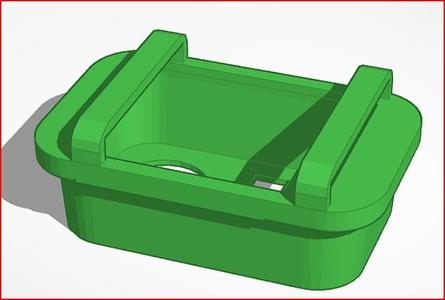 High Tech Pet Micro Sonic 5 (MS-5) Transmitter Holder for 1" Collar