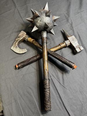 two part mace or morningstar