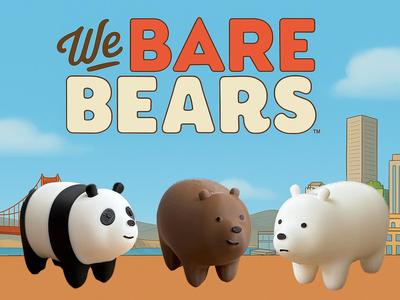 We Bare Bears Stack – 3D Print Figurines