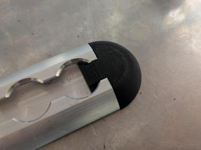 Airline Rail End Cap