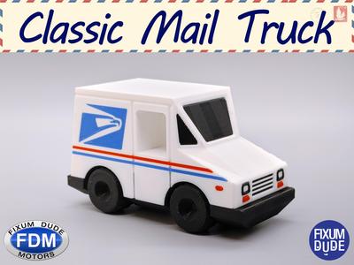 Fixum Dude Motors PIP Classic Mail Truck