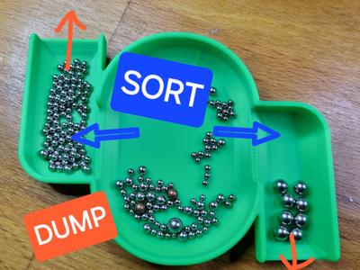 4 fold Universal Sorting Tray